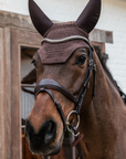 Kentucky Horsewear Fly Veil Wellington Soundless, Brown