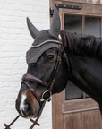 Kentucky Horsewear Fly Veil Wellington Soundless, Grey