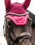 Kentucky Horsewear Fly Veil Wellington Velvet, Fuchsia