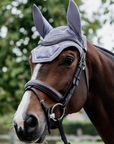 Kentucky Horsewear Fly Veil Wellington Velvet, Purple