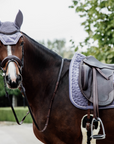 Kentucky Horsewear Fly Veil Wellington Velvet, Purple