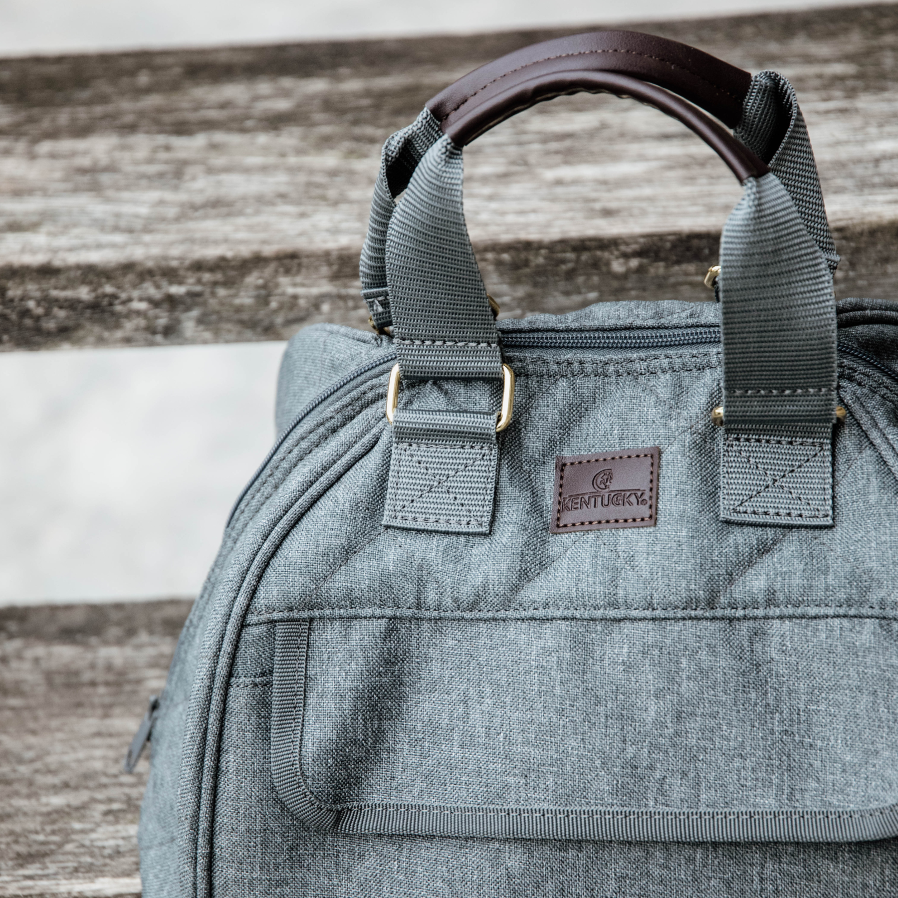 Kentucky Horsewear Helmet Bag, Gray