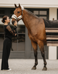 Kentucky Horsewear Nylon Sheepskin Halter Soft, Natural