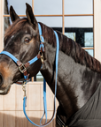 Kentucky Horsewear Plaited Nylon Horse Lead, Light Blue