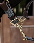 Kentucky Horsewear Plaited Nylon Horse Lead, Gray