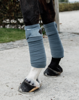 Kentucky Horsewear Polar Fleece Bandages Velvet, Light Blue