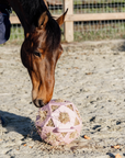 Kentucky Horsewear Relax Horse Play & Hay Ball, Old Rose