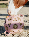 Kentucky Horsewear Relax Horse Play & Hay Ball, Old Rose