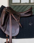 Kentucky Horsewear Saddle Pad Fishbone Dressage Black Edition