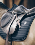 Kentucky Horsewear Saddle Pad Pearls Jumping Black Edition
