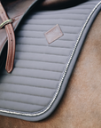 Kentucky Horsewear Saddle Pad Pearls Jumping Grey Edition