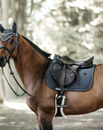 Kentucky Horsewear Saddle Pad Pearls Jumping Grey Edition