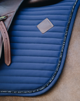 Kentucky Horsewear Saddle Pad Pearls Jumping Navy Edition