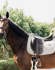 Kentucky Horsewear Saddle Pad Pied-de-Poule Dressage, Beige