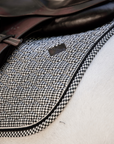 Kentucky Horsewear Saddle Pad Pied-de-Poule Dressage, Black