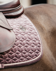 Kentucky Horsewear Saddle Pad Velvet Jumping Light Purple Edition