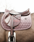 Kentucky Horsewear Saddle Pad Velvet Jumping Light Purple Edition