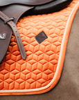 Kentucky Horsewear Saddle Pad Velvet Jumping Orange Edition