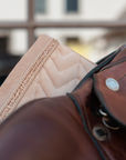 Kentucky Horsewear Saddle Pad Velvet Mini Pearls Jumping, Beige