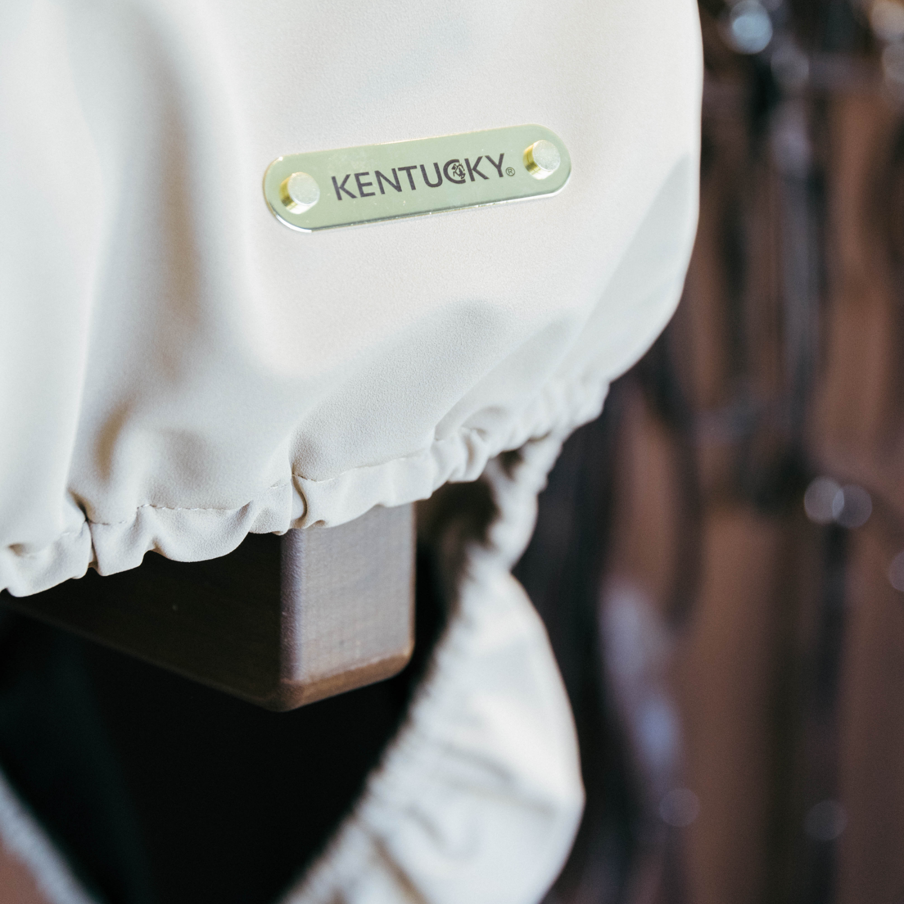 Kentucky Horsewear Show Jumping Saddle Cover, Beige