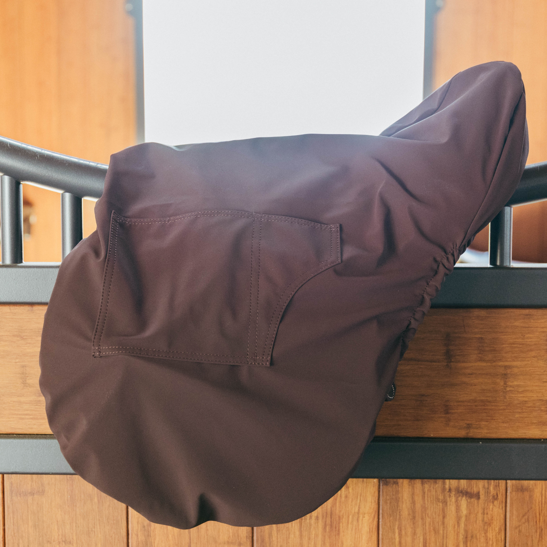 Kentucky Horsewear Show Jumping Saddle Cover, Brown