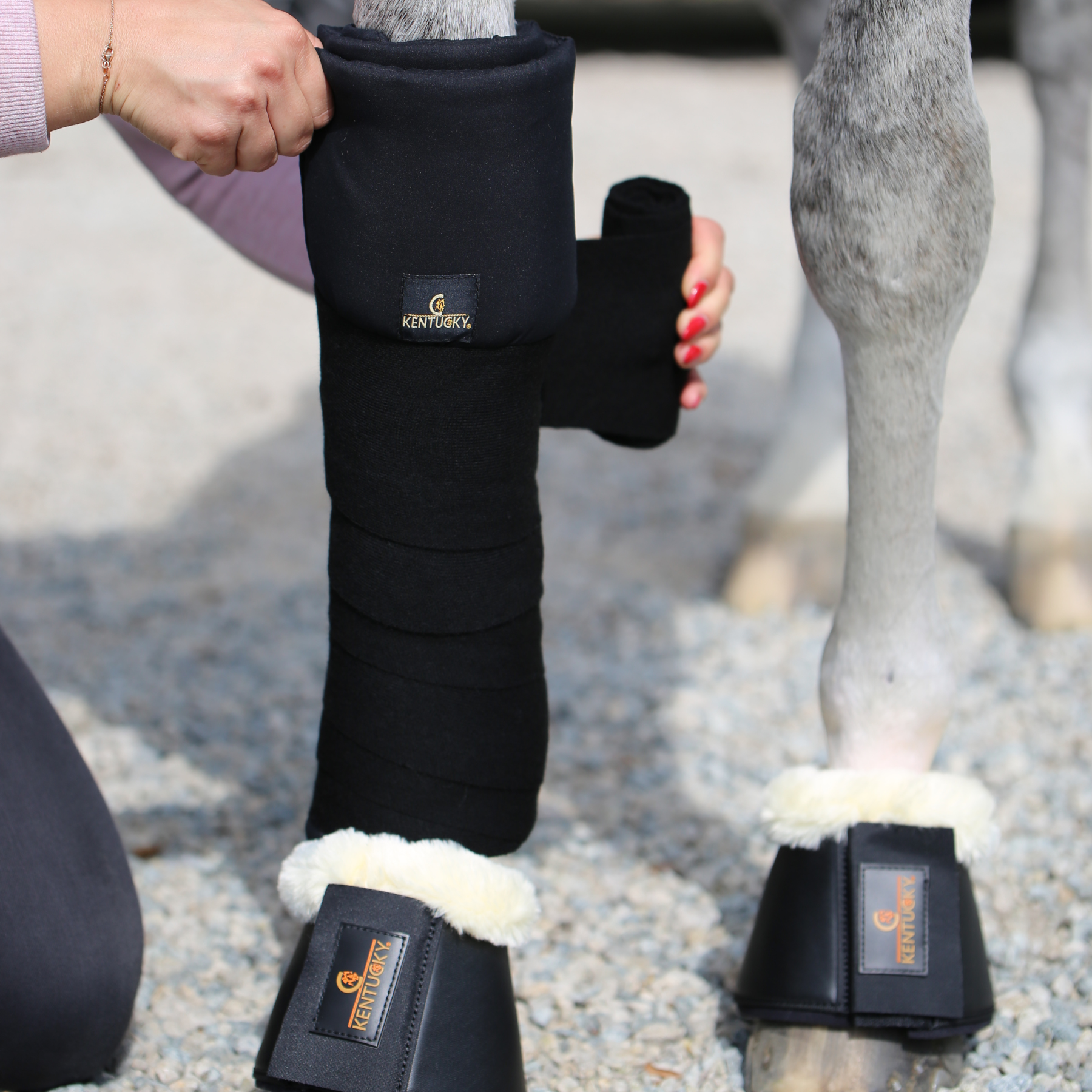 Kentucky Horsewear Stable Bandage Pads - Set of 4