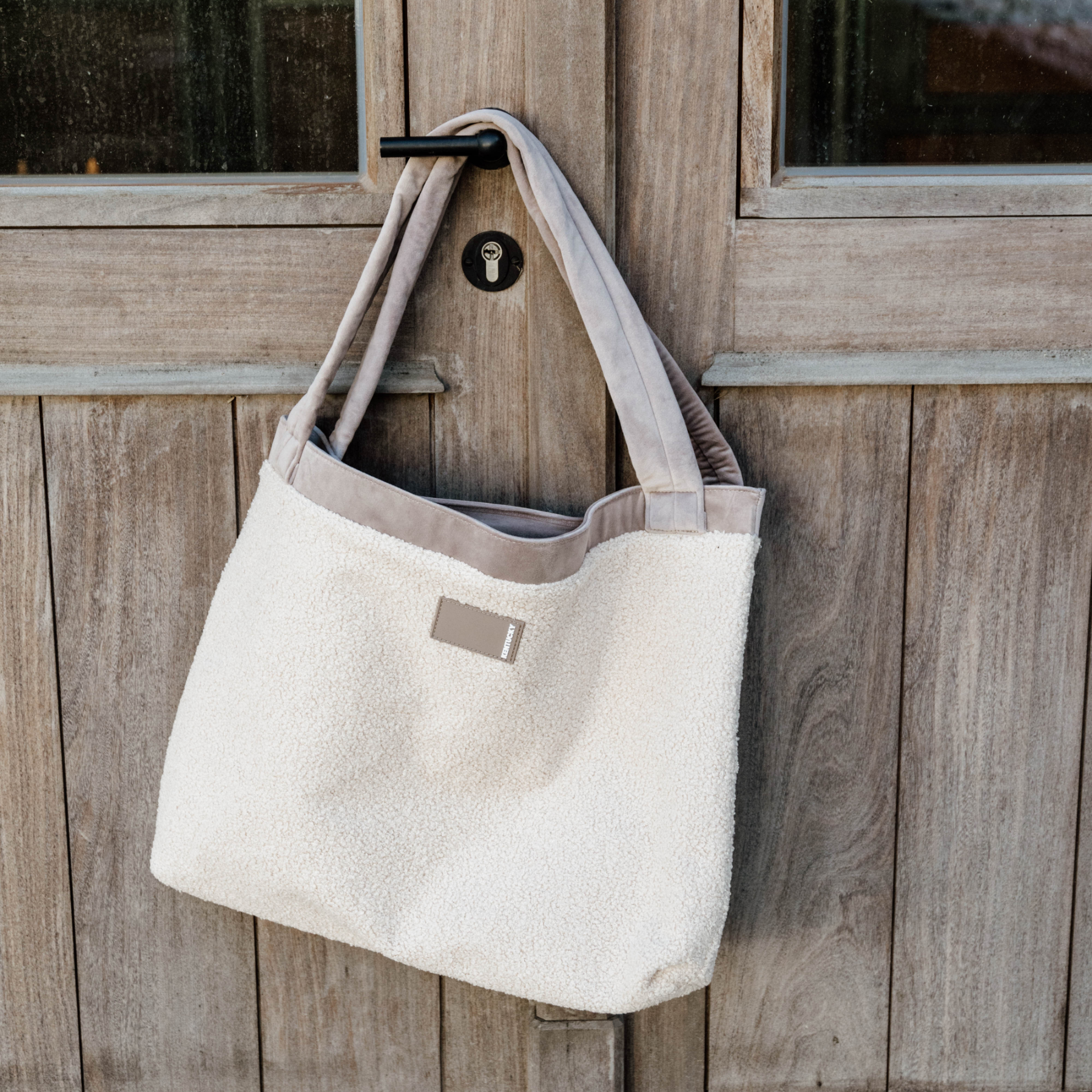 Kentucky Horsewear Teddy Fleece Bag, Beige