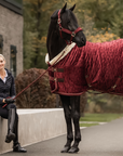 Kentucky Horsewear Velvet Halter, Bordeaux