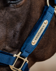 Kentucky Horsewear Velvet Halter, Navy