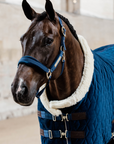 Kentucky Horsewear Velvet Halter, Navy
