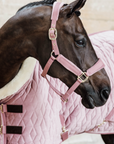 Kentucky Horsewear Velvet Halter, Old Rose