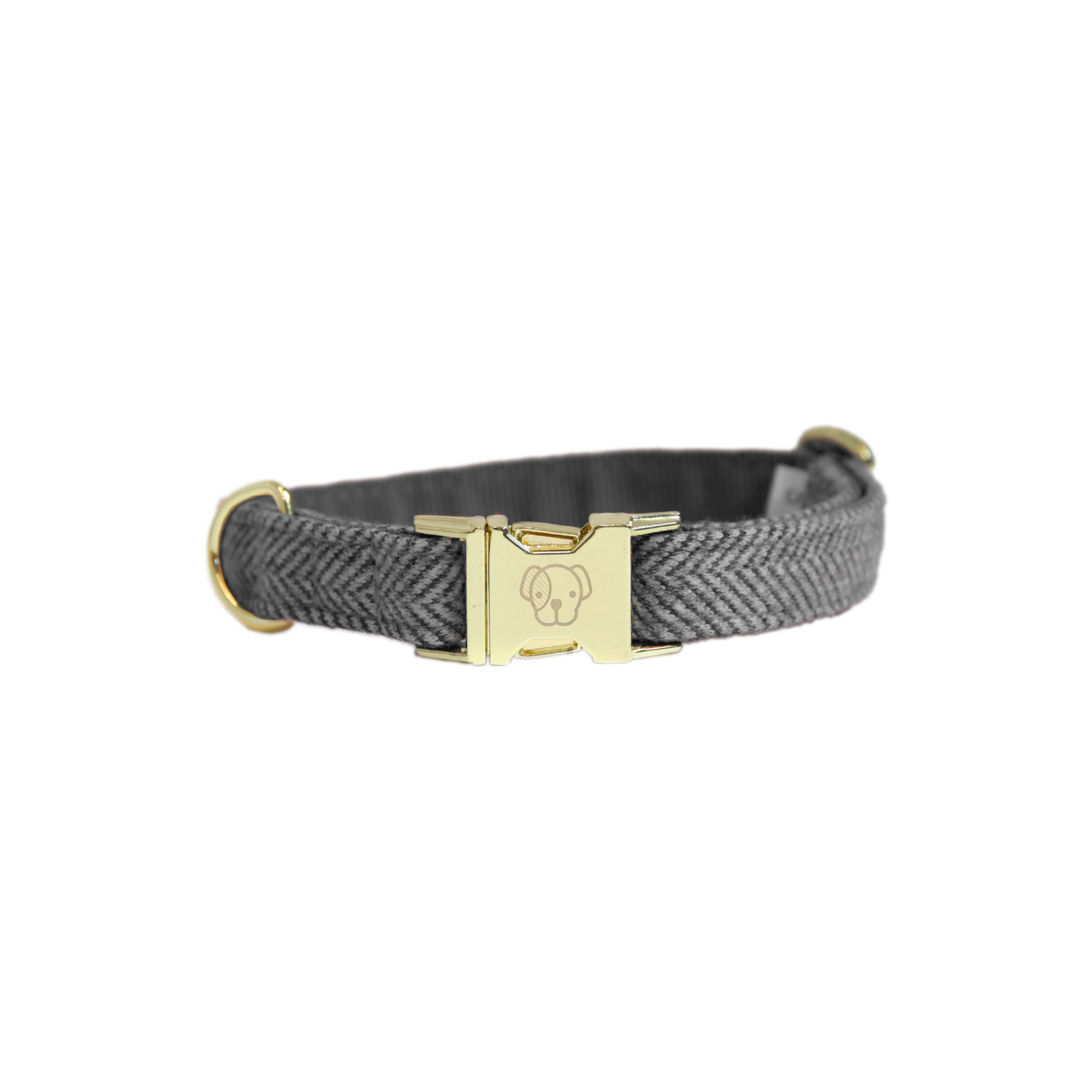 Kentucky Dog Collar Wool, Gray