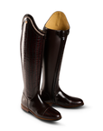 Kingsley Riding Boot Dressage Capri, Croco Beleza Brown 39 MC M