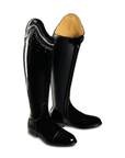Kingsley Riding Boot Dressage Capri, Polished Black w/Crystals 38 MC M