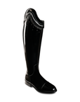 Kingsley Riding Boot Dressage Capri, Polished Black w/Crystals 38 MC M