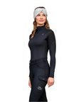 Cavallo CavalMILLA Ladies 1/2 Zip Long Sleeve Training Shirt, Black