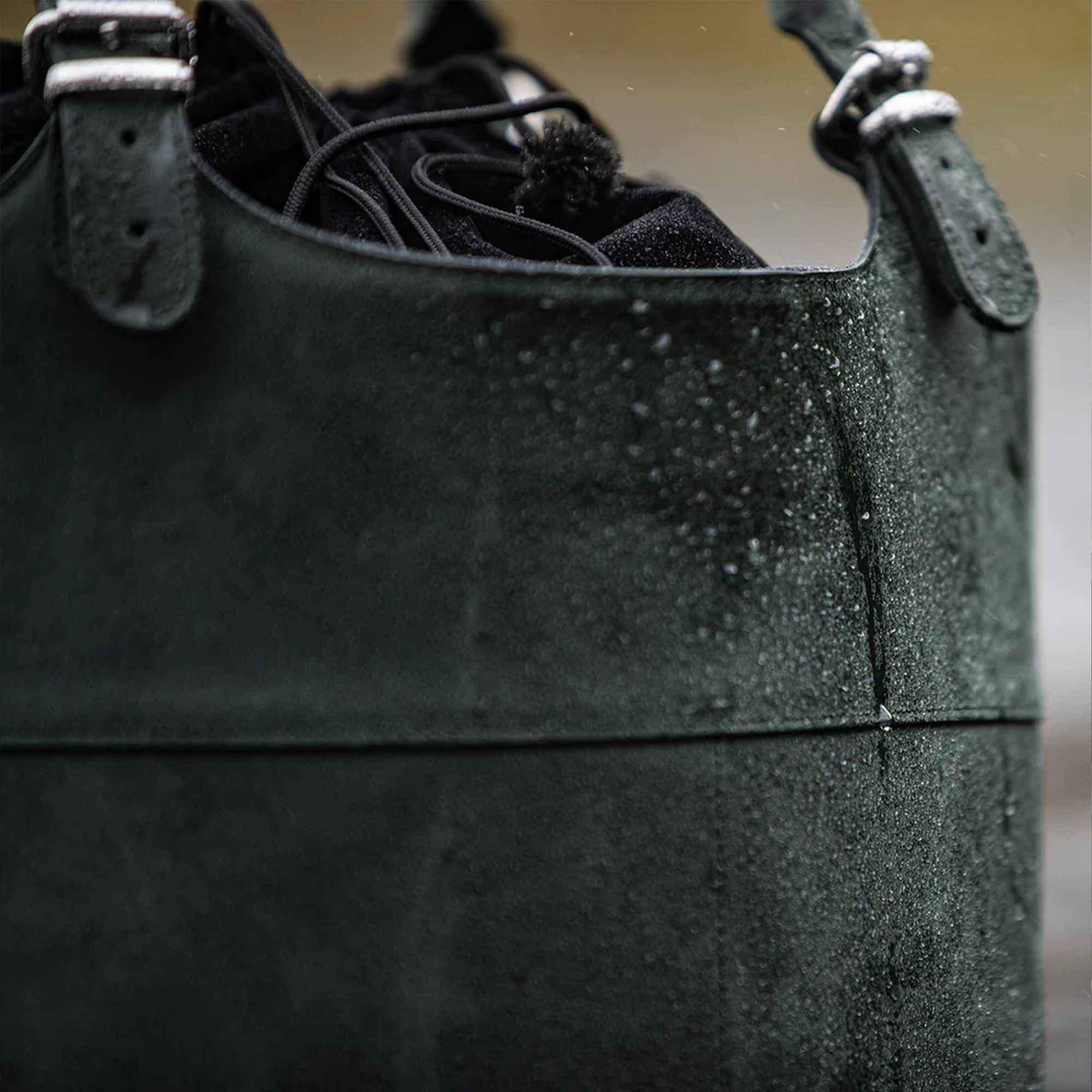 L'Evoine Le Baquet Cleaning Bag, Emerald Green