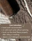 L'Evoine Alpaca Dressage Saddle Pad, Espresso