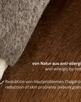 L'Evoine Alpaca Dressage Saddle Pad, Espresso