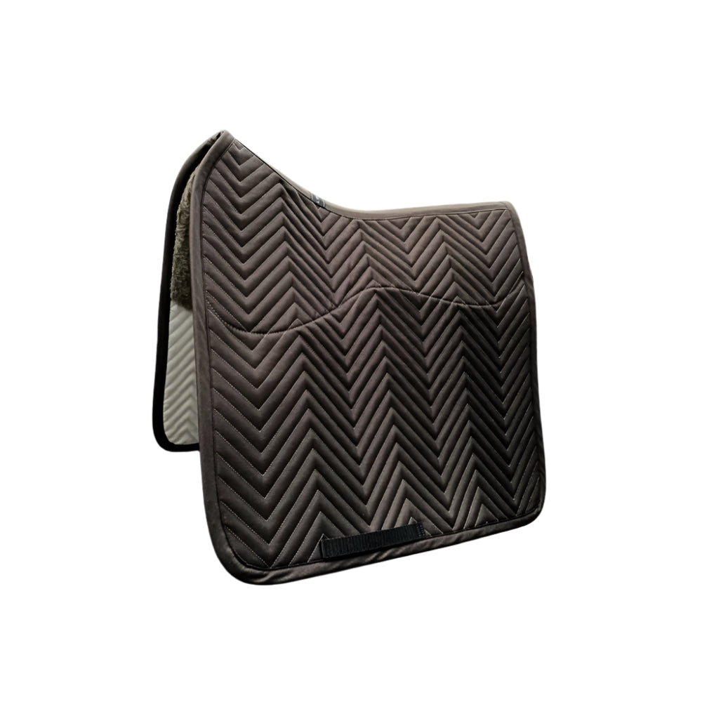 L'Evoine Alpaca Dressage Saddle Pad, Espresso