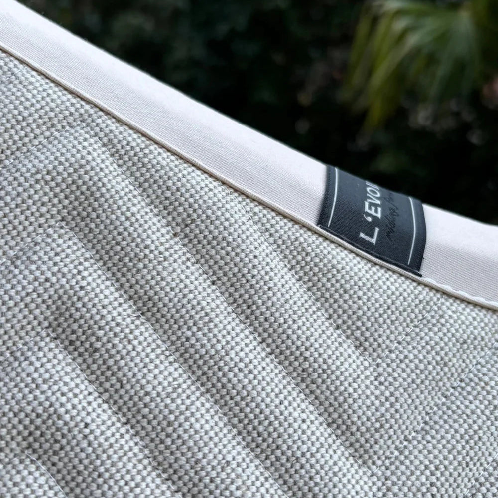 L'Evoine Alpaca Dressage Saddle Pad, Espresso