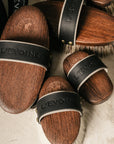 L'Evoine Horse Grooming Brush Set Essential, Charcoal