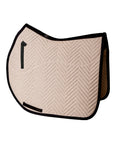 L'Evoine Alpaca Jump Saddle Pad, Linen