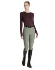 LeMieux Britney Seamless Long Sleeve Training Shirt, Damson