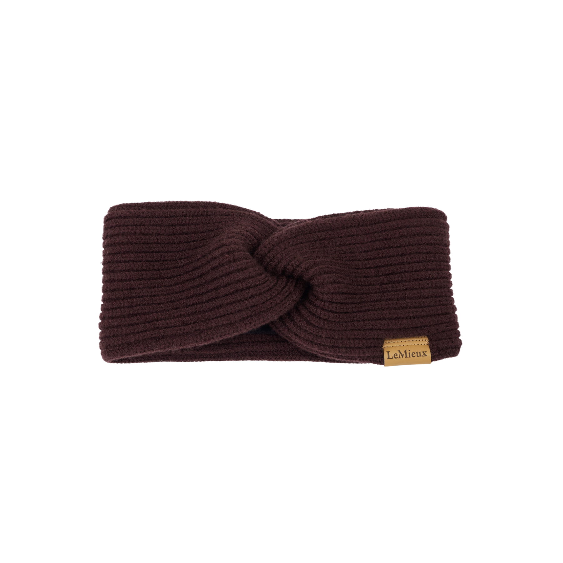 LeMieux Clara Rib Knot Headband, Damson