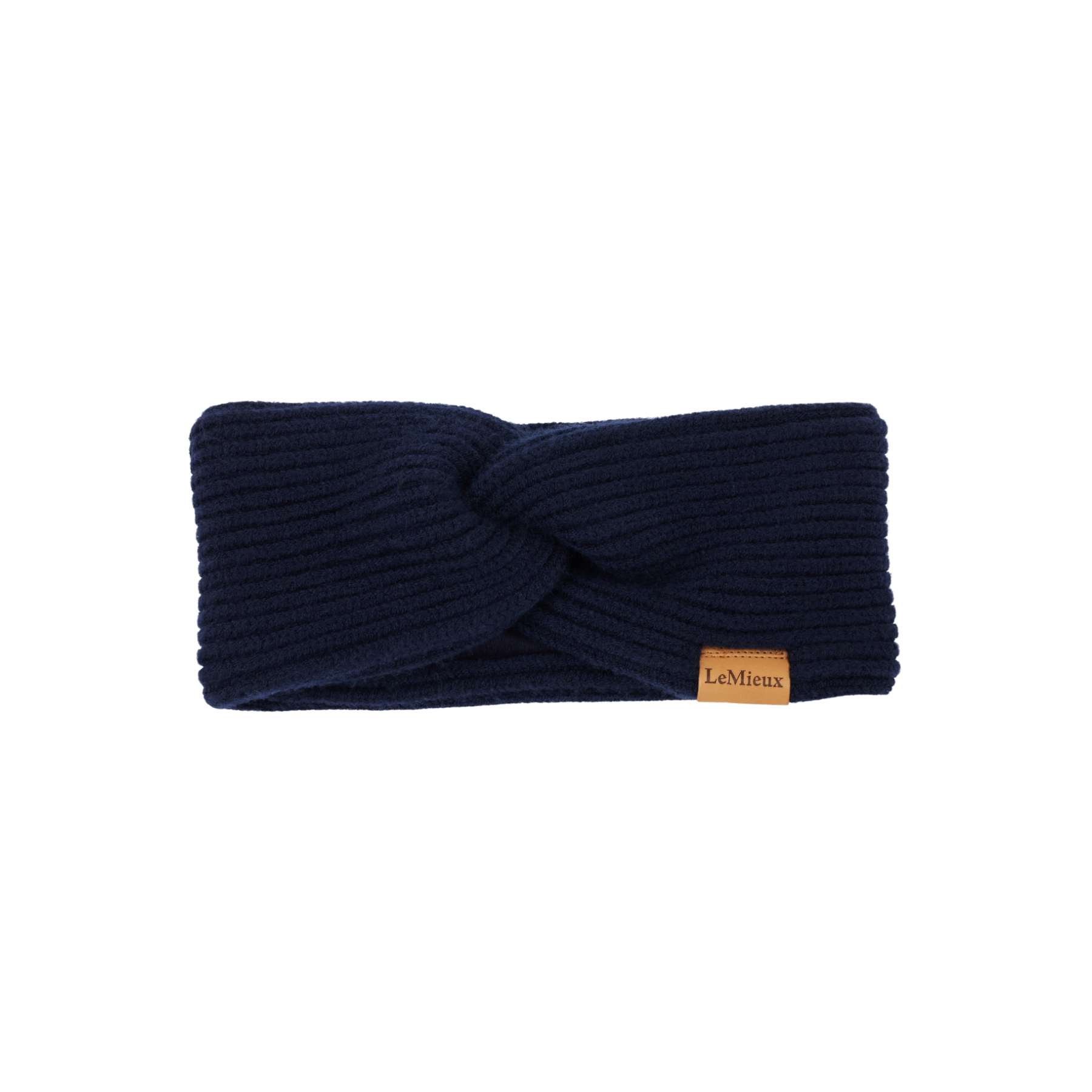 LeMieux Clara Rib Knot Headband, Navy