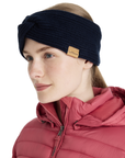 LeMieux Clara Rib Knot Headband, Navy