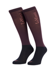 LeMieux Competition Socks 2 Pack, Damson
