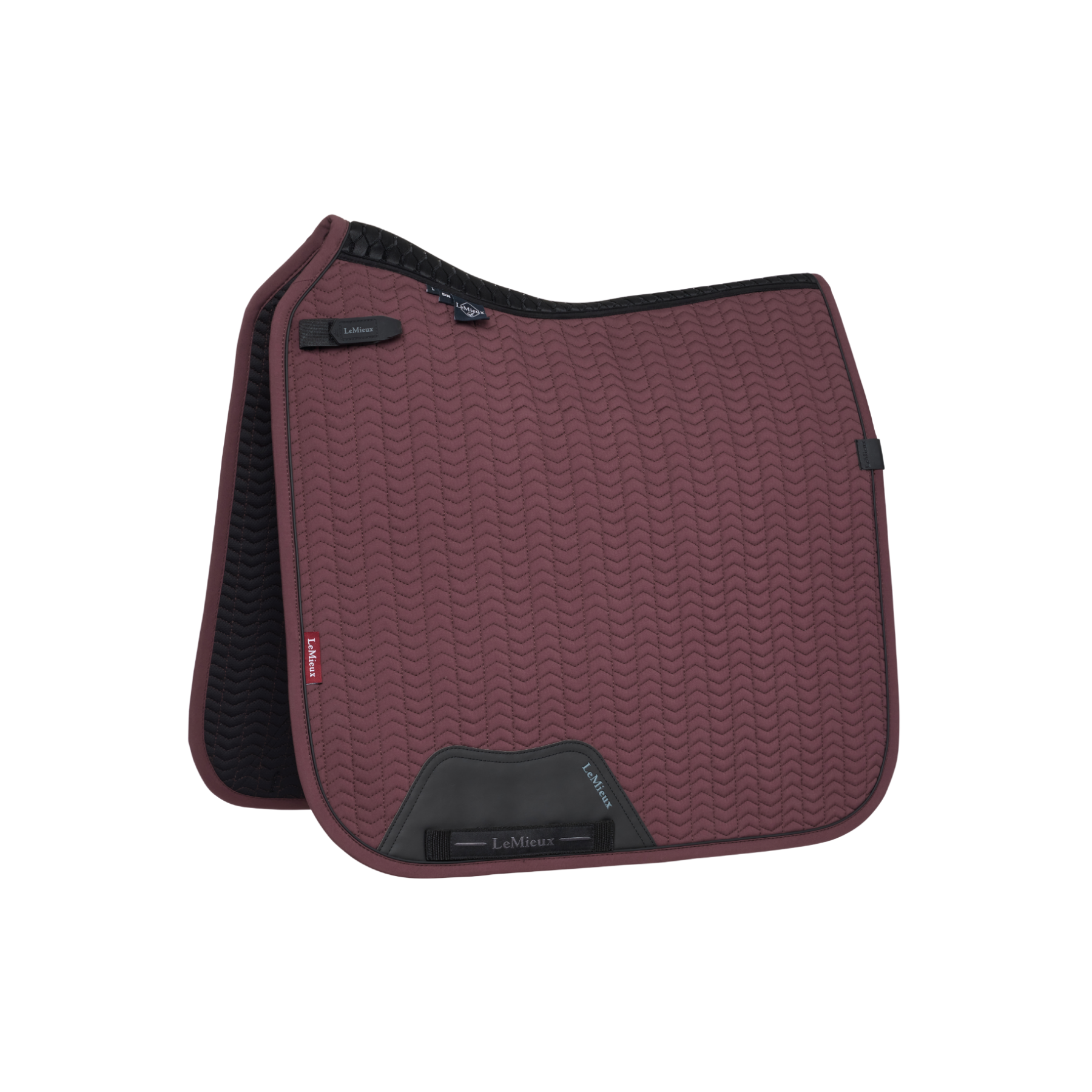 LeMieux Finesse Dressage Saddle Pad, Damson