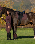 LeMieux Finesse Dressage Saddle Pad, Damson